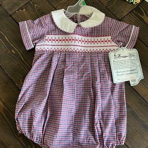 Smocked 12-18 months outfit. So very cute and never worn!